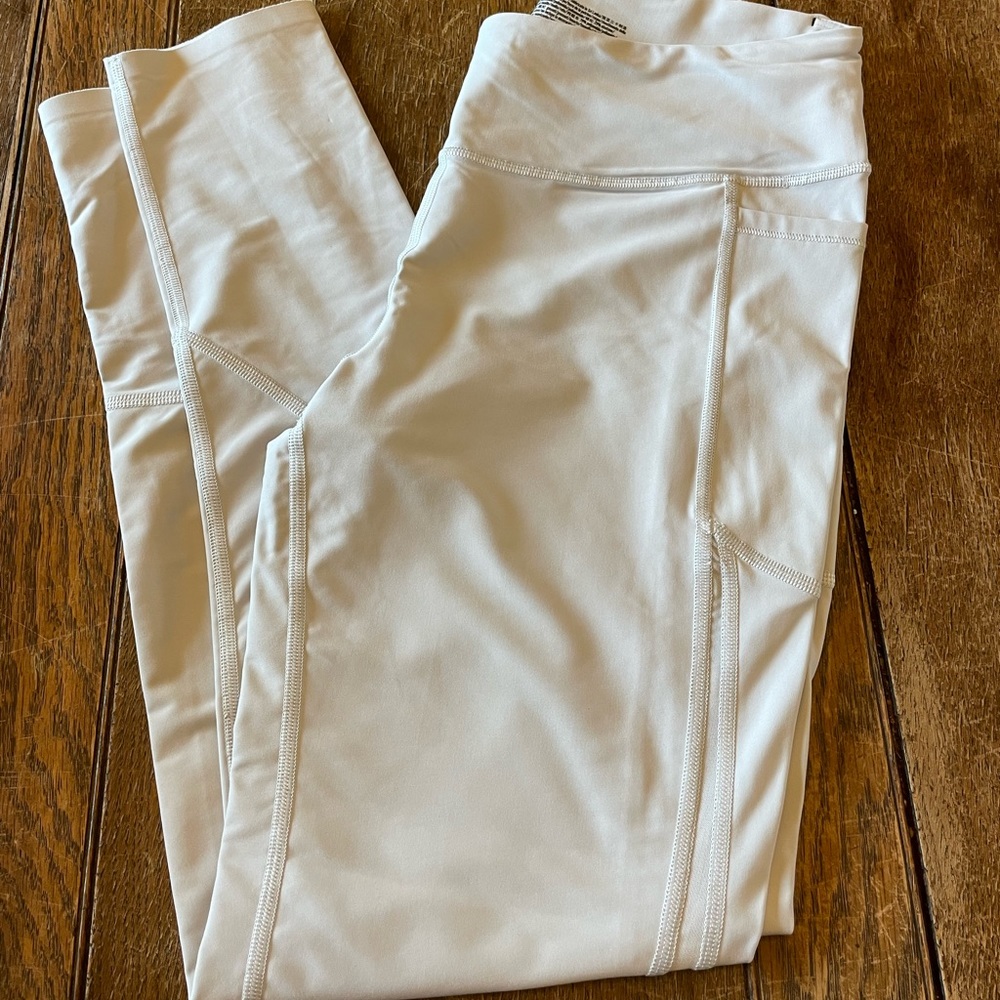 Victoria Sport Leggings (white/gray; Large)